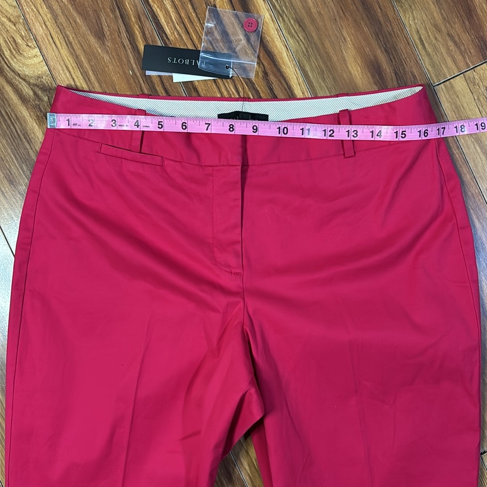 NWT Talbots Cropped Pants, Size 10 - Picture 2 of 13